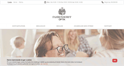 Desktop Screenshot of fahrendorff.dk
